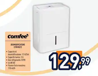 Unieuro Comfee DEUMIDIFICATORE CFDEHU12 offerta