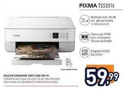 Unieuro Canon PIXMA TS5351i offerta