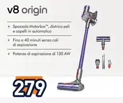 Unieuro dyson v8 origin offerta