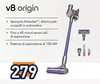 Unieuro dyson v8 origin offerta