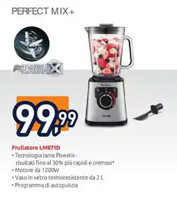 Unieuro Moulinex PERFECT MIX+ Frullatore LM871D offerta