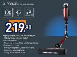 Unieuro Rowenta X-FORCE FLEX 9.60 ANIMAL Aspirapolvere senza fili Mod. RH2079 offerta