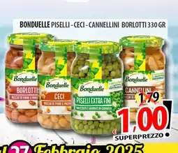 Il Genio Supermercato Bonduelle piselli-ceci-cannellini borlotti offerta