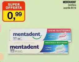 Caddy's MENTADENT Dentifricio assortito offerta