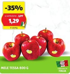 ALDI Mele tessa offerta