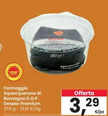 Interspar Formaggio Squacquerone di Romagna D.O.P. Despar Premium offerta