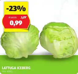 ALDI Lattuga iceberg offerta