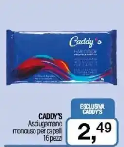 Caddy's CADDY'S Asciugamano monouso per capelli offerta