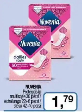 Caddy's NUVENIA Proteggislip multistyle 30 pezz extralungo 22+6 pezzi steso 42+10 pezzi offerta