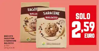 Panorama Biscotti fagottini o saracene BALOCCO offerta