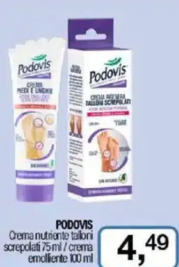 Caddy's PODOVIS Crema nutriente talloni screpolati /crema emolliente offerta