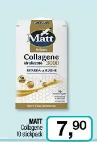 Caddy's MATT Collagene 10 stickpack offerta