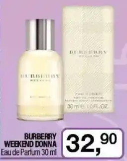 Caddy's BURBERRY WEEKEND DONNA Eau de Parfum offerta