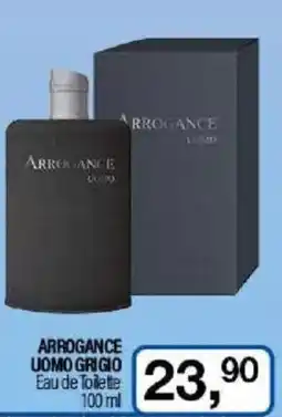 Caddy's ARROGANCE UOMO GRIGIO Eau de Toilette offerta