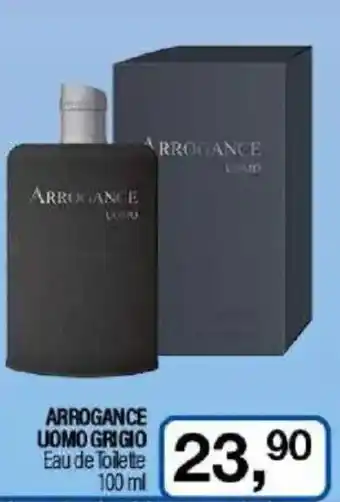 Caddy's ARROGANCE UOMO GRIGIO Eau de Toilette offerta