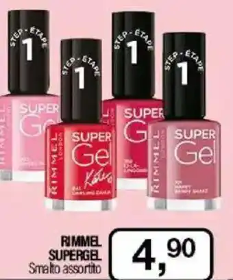 Caddy's RIMMEL SUPERGEL Smalto assortito offerta