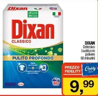 Caddy's DIXAN Detersivo lavatrice in polvere 60 misurini offerta