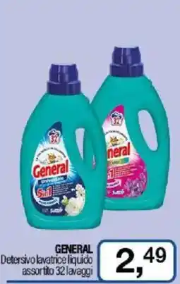 Caddy's GENERAL 99 Detersivo lavatrice liquido assortito offerta