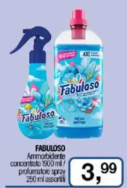 Caddy's FABULOSO Ammorbidente concentrato 1900 ml/ profumatore spray assortiti offerta