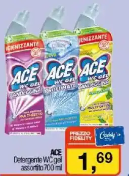 Caddy's ACE Detergente WC gel assortito offerta