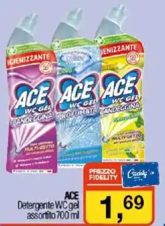 Caddy's ACE Detergente WC gel assortito offerta