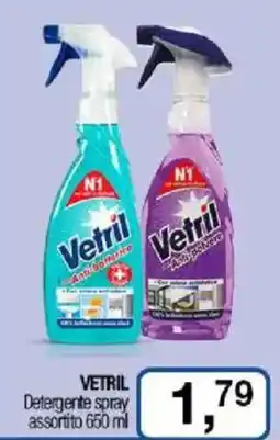 Caddy's VETRIL Detergente spray assortito offerta