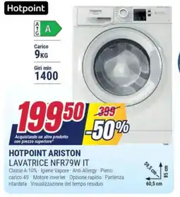 Trony HOTPOINT ARISTON LAVATRICE NFR79W IT offerta