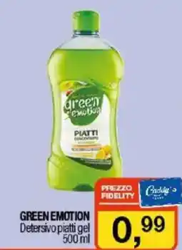 Caddy's GREEN EMOTION Detersivo piatti gel offerta