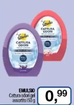 Caddy's EMULSIO Cattura odori gel assortito offerta