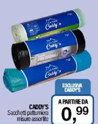 Caddy's CADDY'S Sacchettipattumiera misure assortite offerta