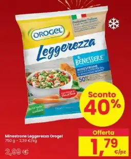 Interspar Minestrone Leggerezza Orogel offerta