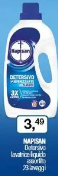 Caddy's NAPISAN Detersivo lavatrice liquido assortito offerta