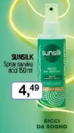 Caddy's SUNSILK Spray ravviva ricci offerta