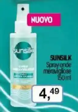 Caddy's SUNSILK Spray onde meravigliose offerta