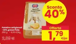 Interspar Patatine artigianali -30% grassi Pata offerta