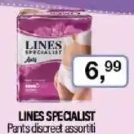 Caddy's LINES SPECIALIST Pants discreet assortiti offerta