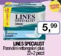 Caddy's LINES SPECIALIST Panndini rettangolar plus offerta