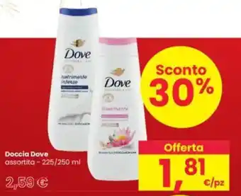 Interspar Doccia Dove offerta