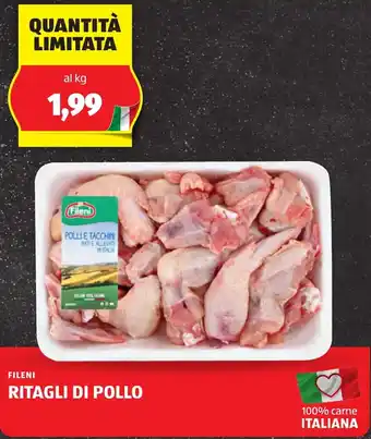 ALDI Fileni ritagli di pollo offerta