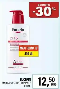 Caddy's Eucerin emulsione corpo idratante offerta