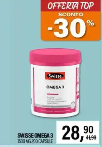 Caddy's Swisse omega 3 1500 mg 200 capsule offerta