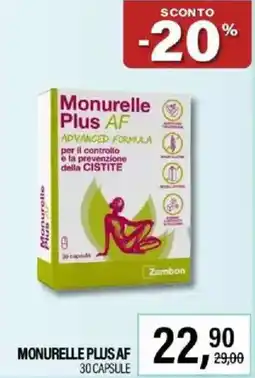 Caddy's Monurelle plus af 30 capsule offerta