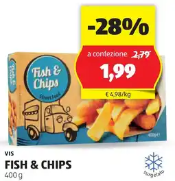 ALDI Vis fish & chips offerta