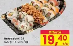 Interspar Barca sushi 24 offerta