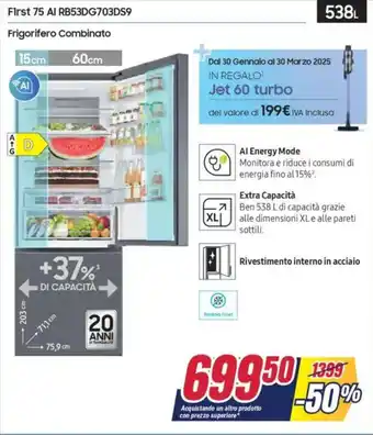 Trony SAMSUNG Frigorifero Combinato offerta