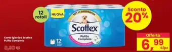 Interspar Carta igienica Scottex Pulito Completo offerta