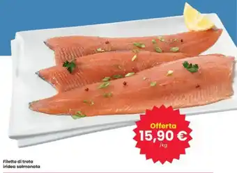 Interspar Filetto di trota iridea salmonata offerta