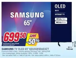 Trony SAMSUNG TV OLED 65” QE65S85DAEXZT offerta