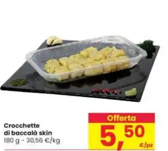 Interspar Crocchette di baccalà skin offerta