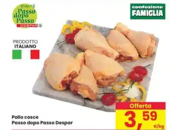 Interspar Pollo cosce Passo dopo Passo Despar offerta